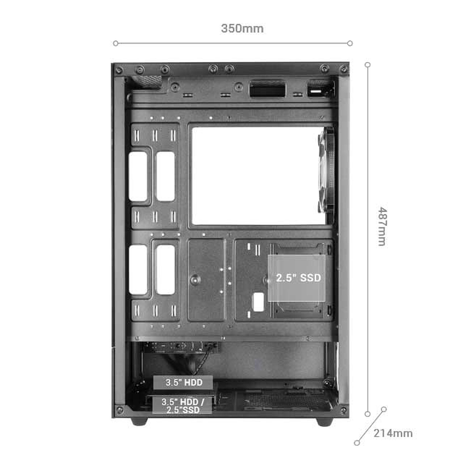 Mars Gaming MC-XO (Black)