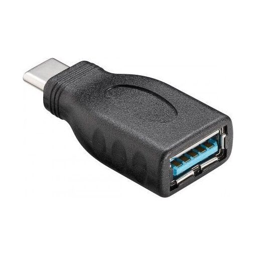 Adaptateur Goobay USB 3.0 Type C vers USB Type A OTG (Noir)