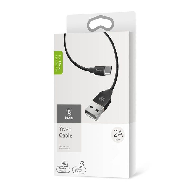 Baseus Micro USB Cable 2A 1.5m Black