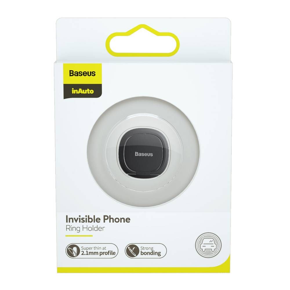 Baseus Invisible Phone Holder Ring, Black