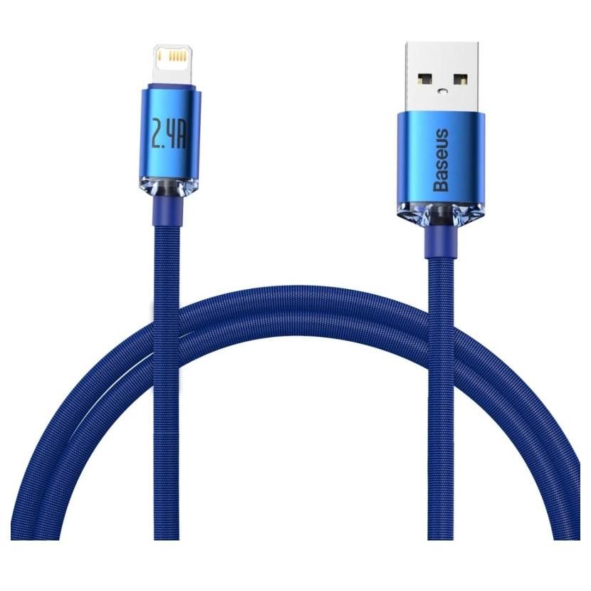 Cable Lightning Baseus 1,2 m Azul