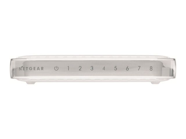 Conmutador de escritorio Netgear GS608 de 8 puertos Gigabit