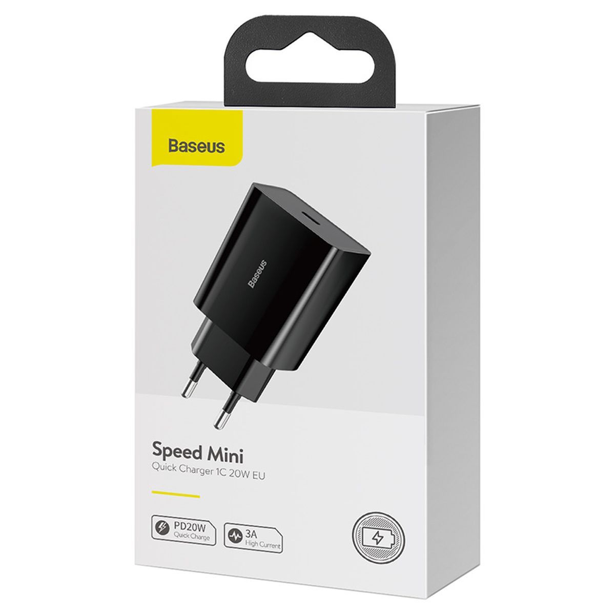 Baseus 20W Quick Charger Mini 1C, Black