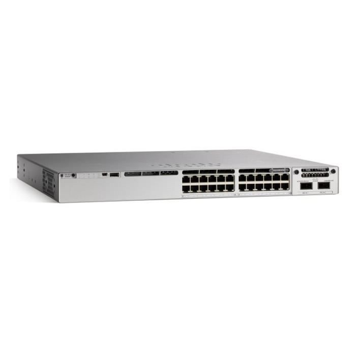 Cisco Catalyst C9300-24UX-A Managed Switch, 10G Ethernet