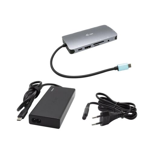 Station d'accueil i-Tec - USB-C / Thunderbolt 3 - HDMI, VGA - Ethernet Gigabit - 77W