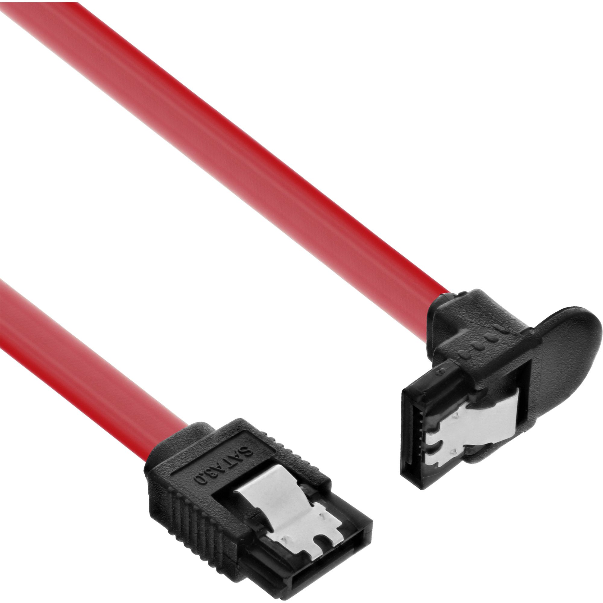 InLine SATA Cable 0.3m Red