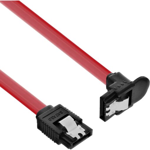 Câble SATA InLine 0,3 m Rouge