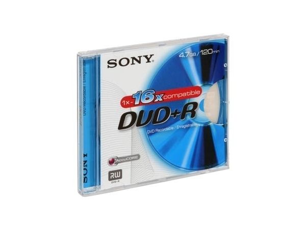 Sony DVD+R 4.7GB 16x Recording Media