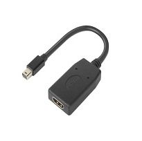Adaptador de vídeo Lenovo - Mini DisplayPort macho a HDMI hembra - 17,8 cm - para ThinkCentre M75t Gen 2, ThinkStation P320, etc.