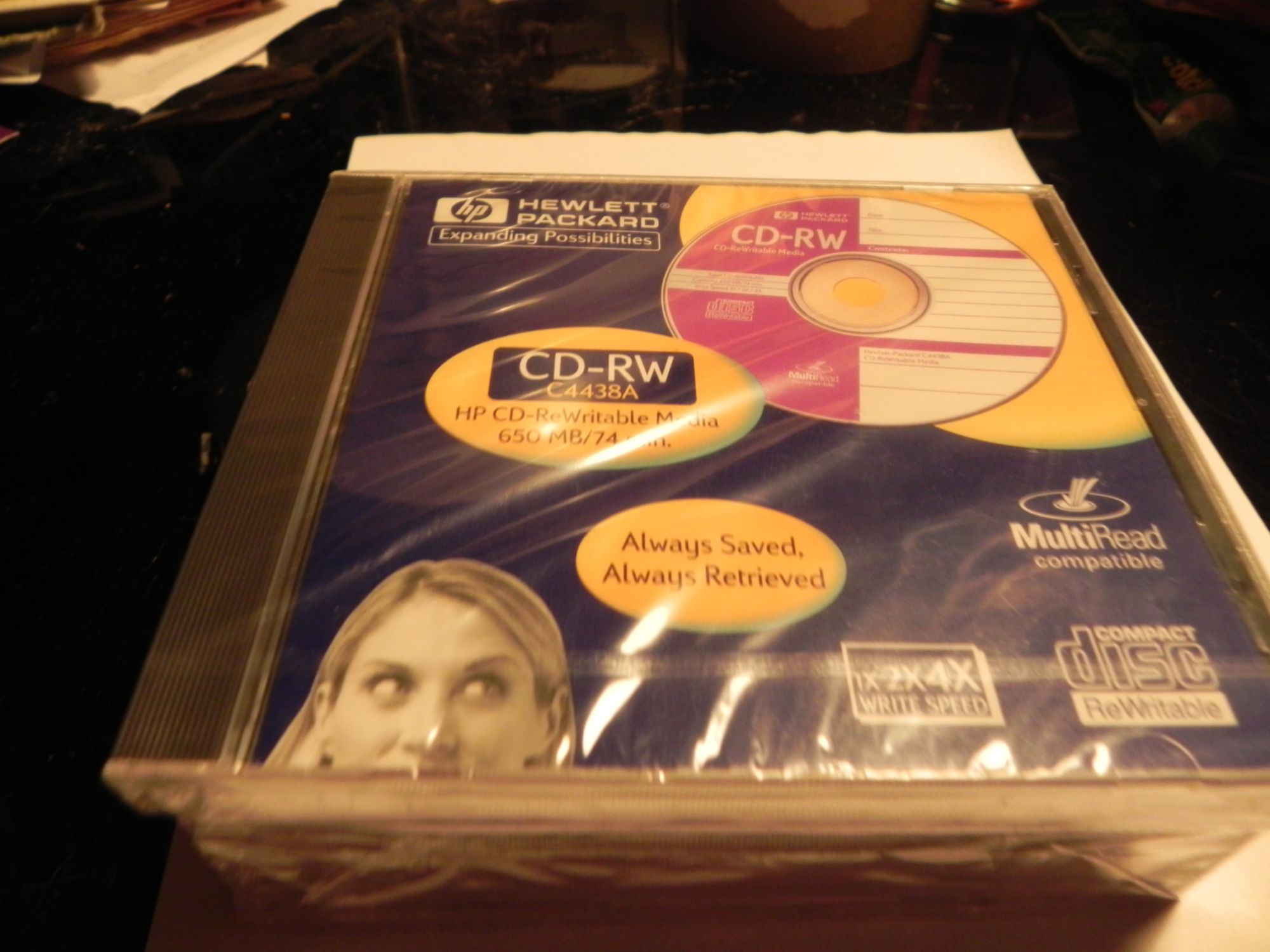 HP CD-RW 650MB