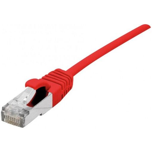 Cable Exertis Connect SFTP CAT 6a - 50 cm, 4,8 mm, Rojo