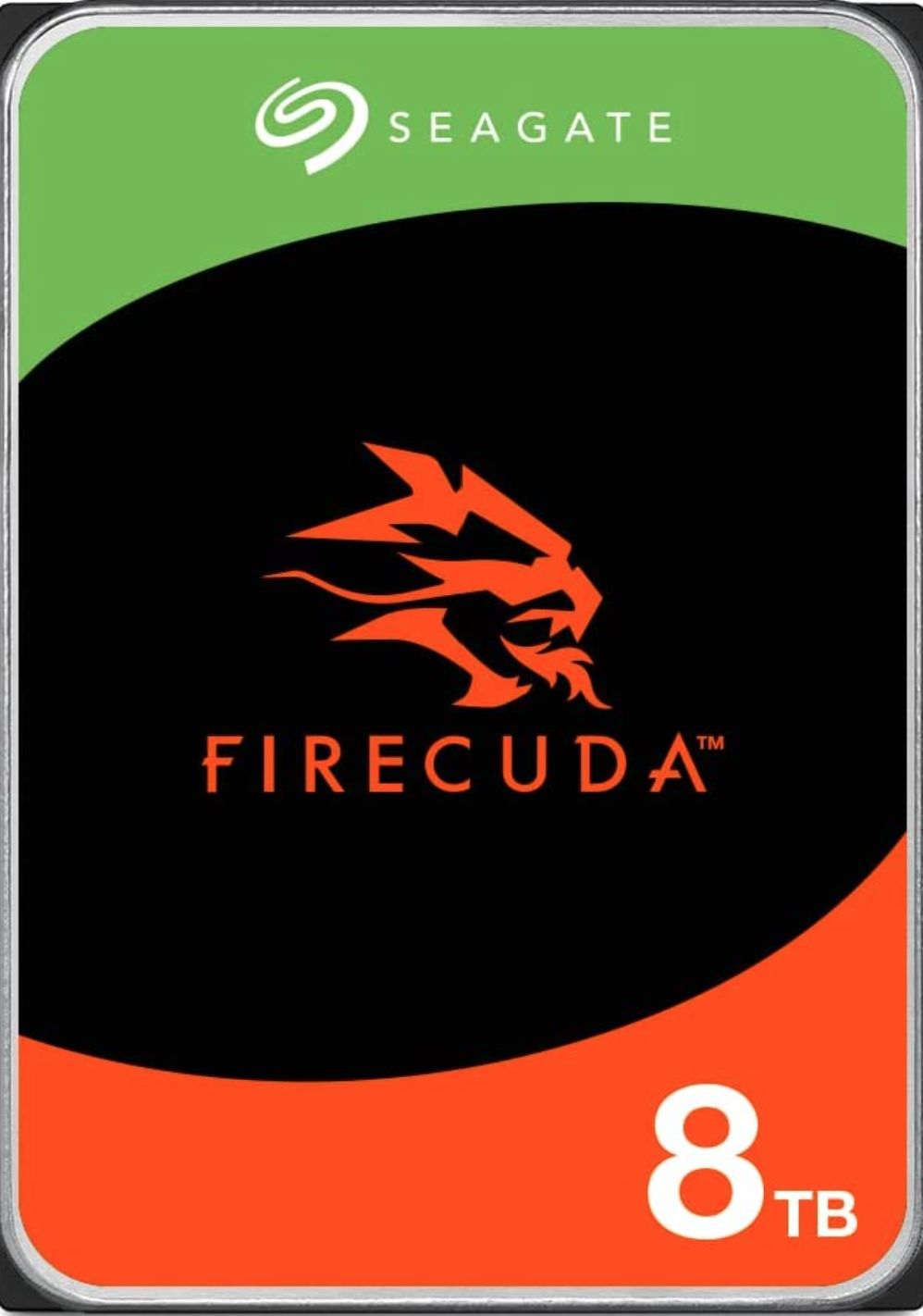 Seagate FireCuda ST8000DXA01 - 8TB Internal Hard Drive - 3.5" SATA 6Gb/s, 7200 RPM, 256MB Cache