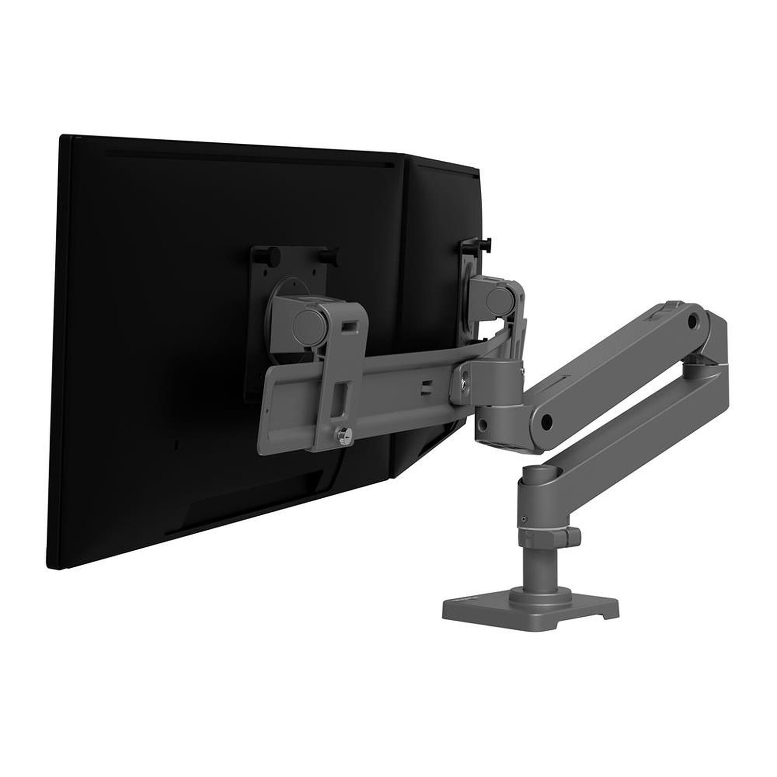 Ergotron LX Pro Dual Monitor Arm Grey 