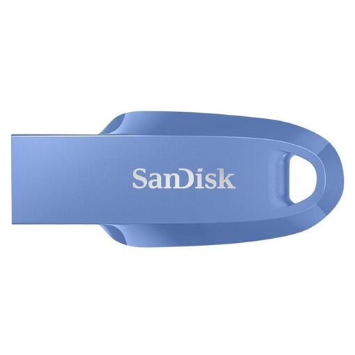 SanDisk Ultra Curve USB Drive - 128GB - USB 3.2 Gen 1 - Blue