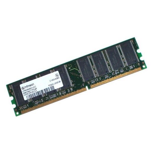 Módulo de memoria Infineon HYS64D32300HU-5 - 256 MB DDR1, 400 MHz, CL3