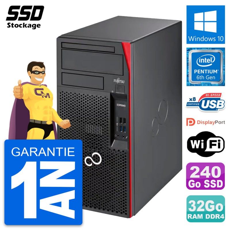 Fujitsu Esprimo P557 MT Desktop Computer
