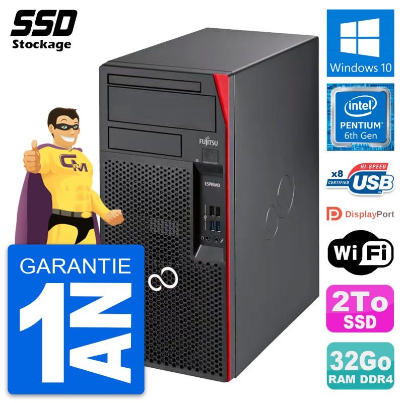Fujitsu Esprimo P557 MT Desktop Computer