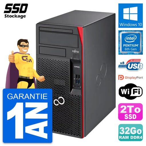 Fujitsu Esprimo P557 MT Desktop Computer