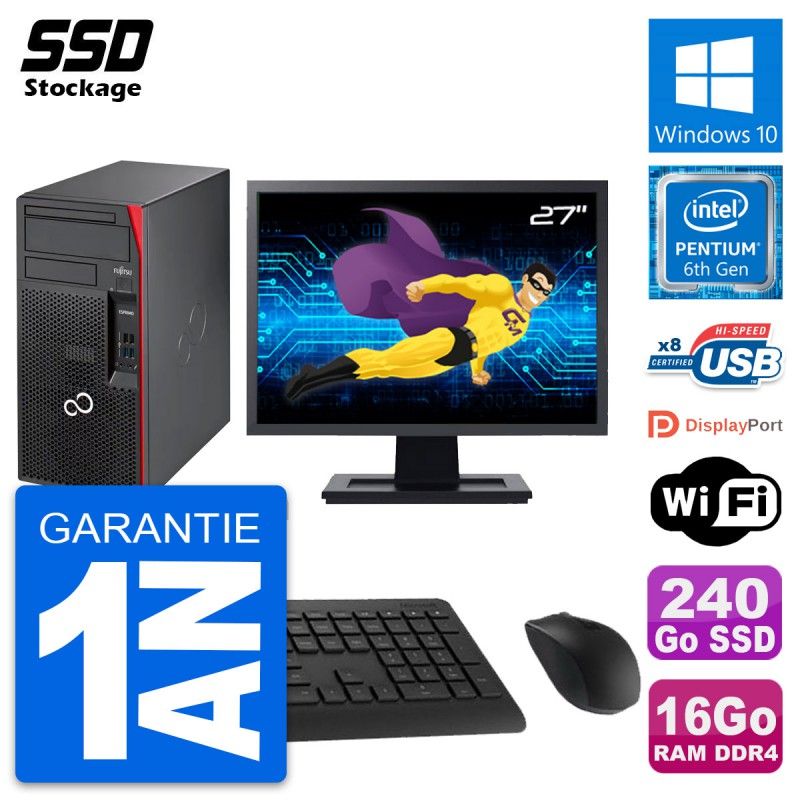 Fujitsu P557 MT 27-Inch Desktop PC
