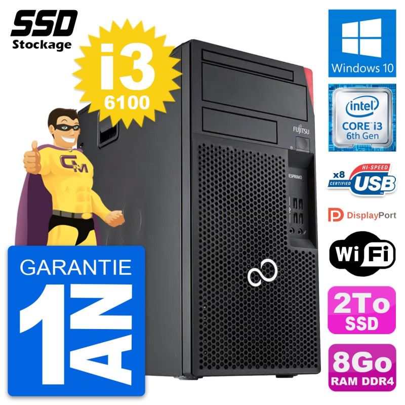 Fujitsu Esprimo P557 Desktop Computer