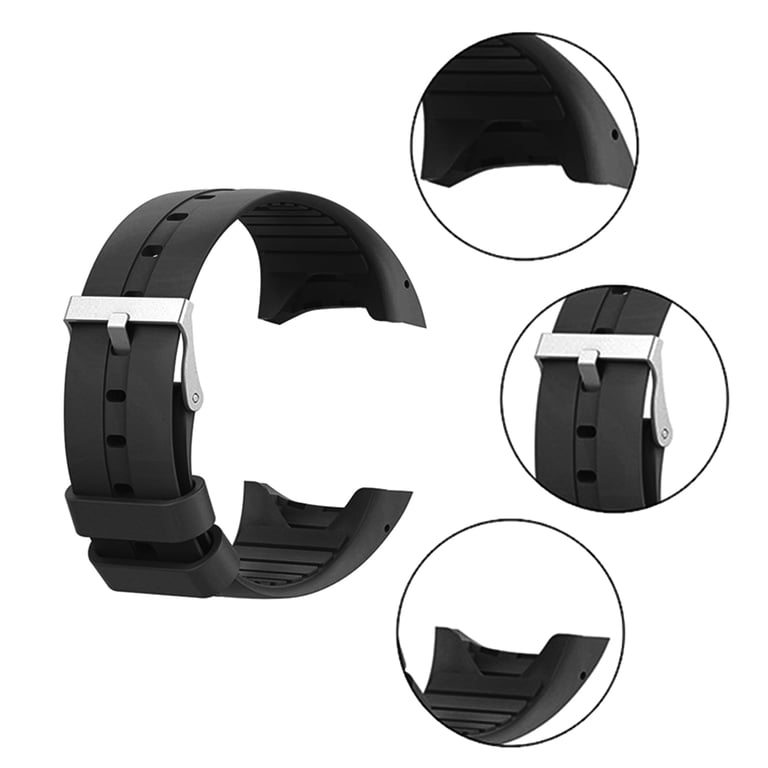 Braccial para repuesto para el reloj Polar M400/M430 - Negro S