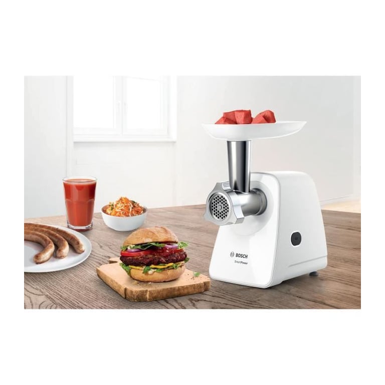 Molinillo de carne Bosch 1500 W Blanco - Nuevo