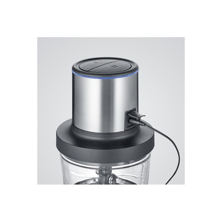 Robot multiusos Severin KM3866, 1L, Negro mate/Acero inoxidable pulido - Nuevo