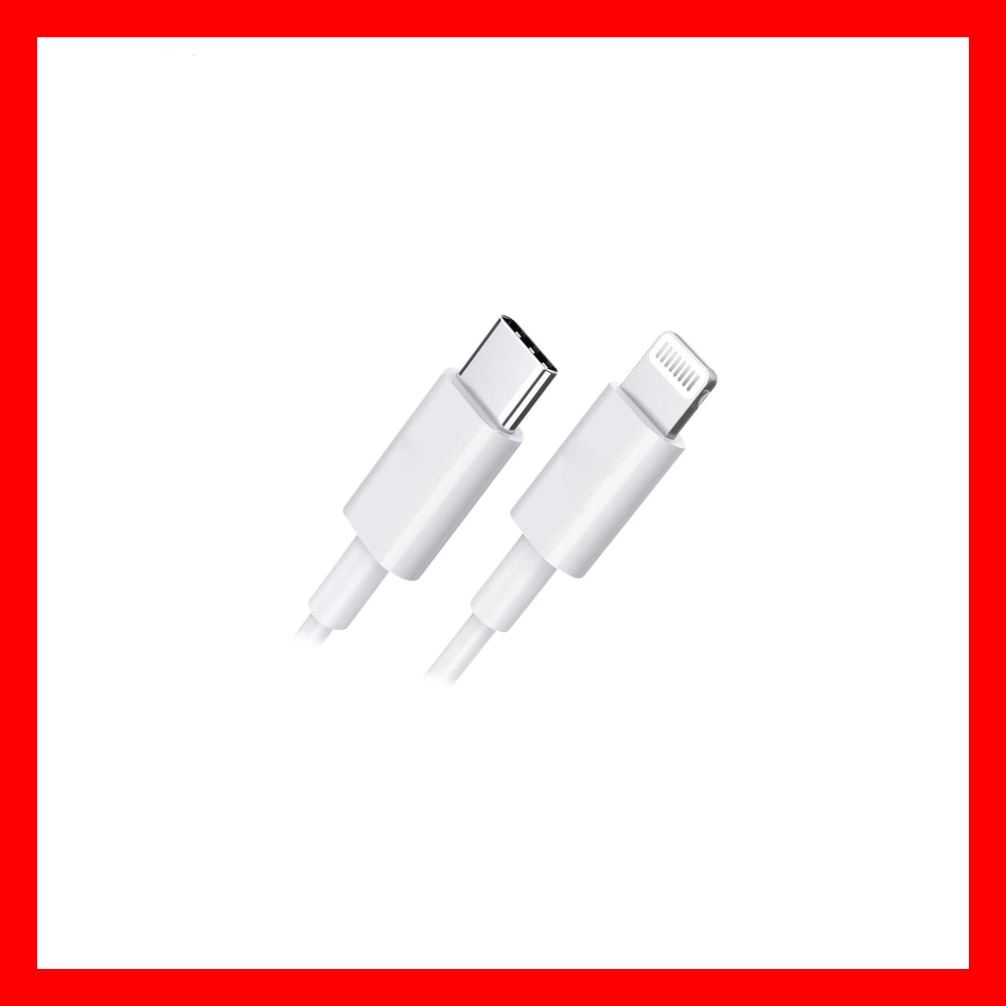 Setty MFi Certified USB C to Lightning Cable 1M (20W Power Delivery Compatible with iPhone 11, 12, 13)