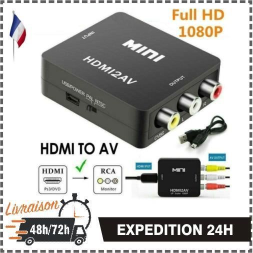 ISONIX Mini HDMI to RCA Converter