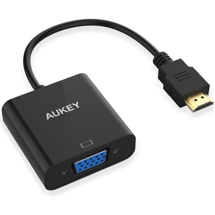 Aukey HDMI to VGA Adapter Convertor CB-V4 (1080P, 15m)