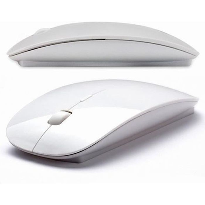 Liam Access Wireless Mouse - White, Compatible with All Computers