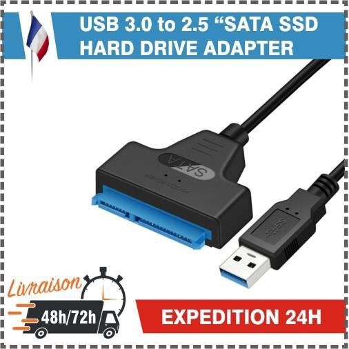 ISONIX SATA to USB 3.0 Adapter - 2.5" HDD/SSD