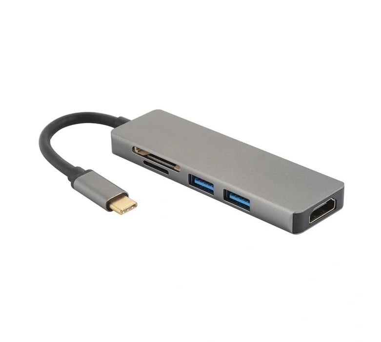 SwissDeer TYPE-C to 4K HDMI Adapter with Data Transfer Hub
