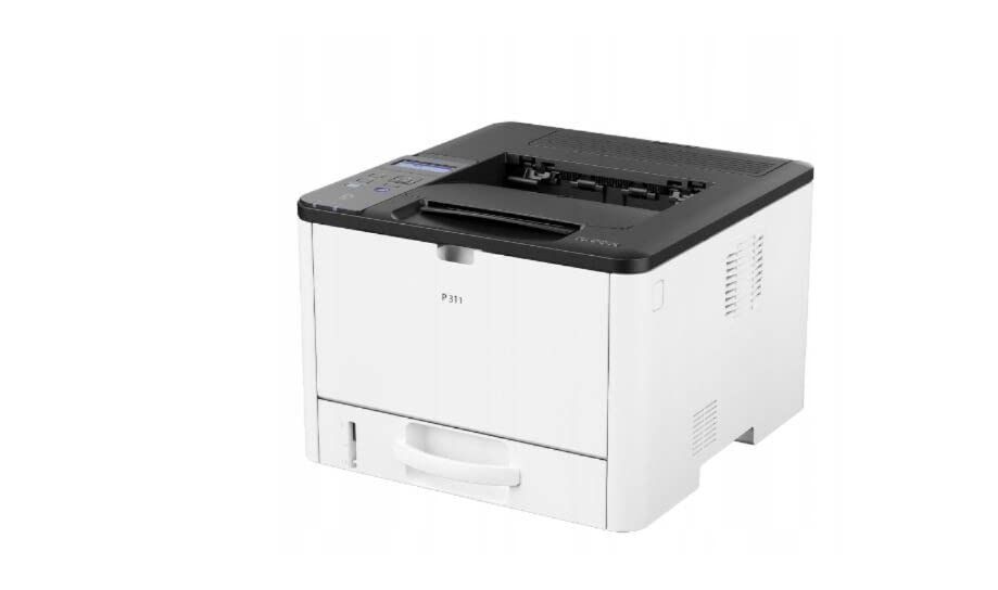 Ricoh P 311 Laser Printer - A4/Legal, 1200 x 1200 dpi, 32 ppm, 300-Sheet Capacity, USB 2.0, LAN