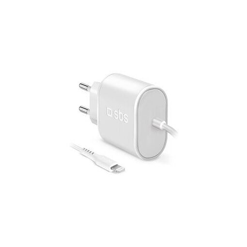 Cargador de pared USB 64 con cable Lightning - Blanco (TETRLHSTD89)