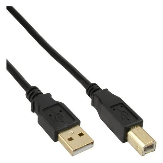 INTOS ELECTRONIC USB Cable - 10m Black