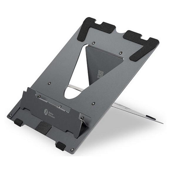 BakkerElkhuizen Ergo-Q 160 Laptop Stand, Black/Dark Grey, 17 inches