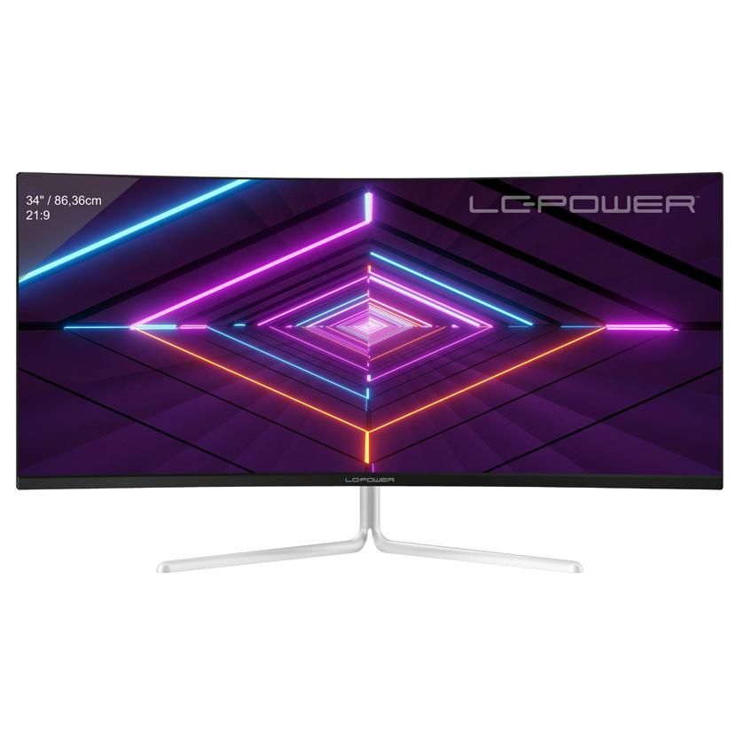 LC-Power LC-M34-UWQHD 34" UltraWide Quad HD LCD Monitor