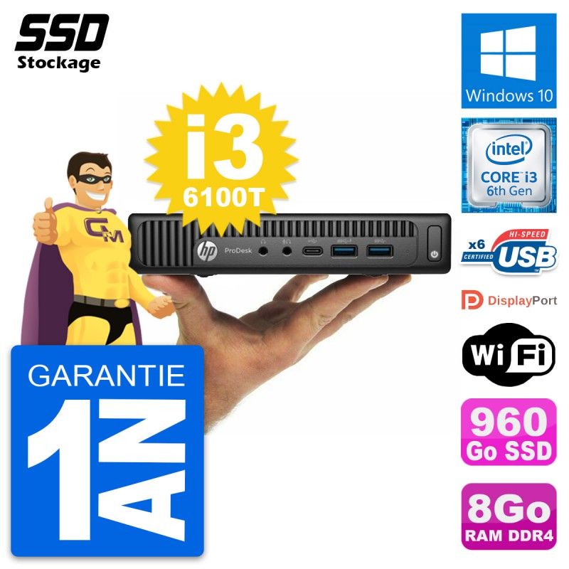 HP Ultra Mini PC 600 G2 DM