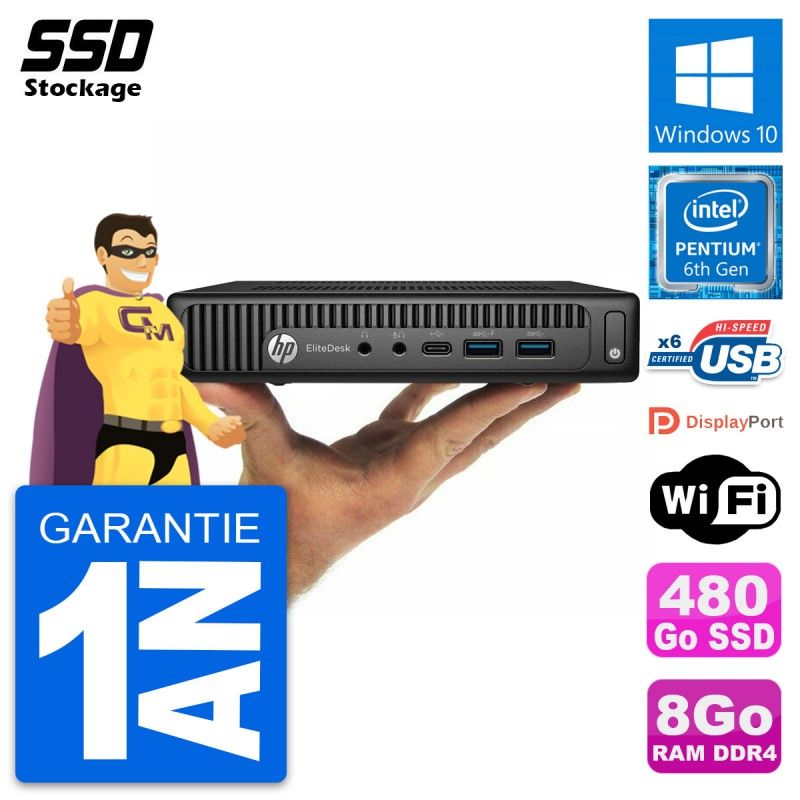 HP Ultra Mini PC 800 G2 DM