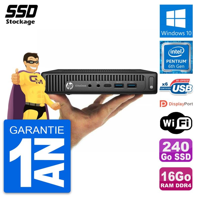 HP Ultra Mini PC 800 G2 DM