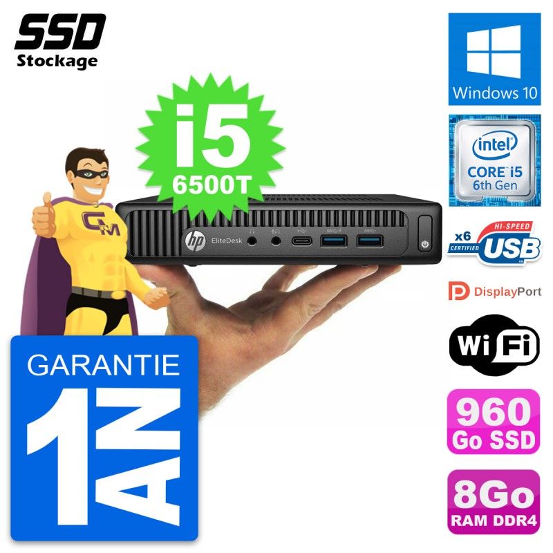 HP Ultra Mini PC 800 G2 DM