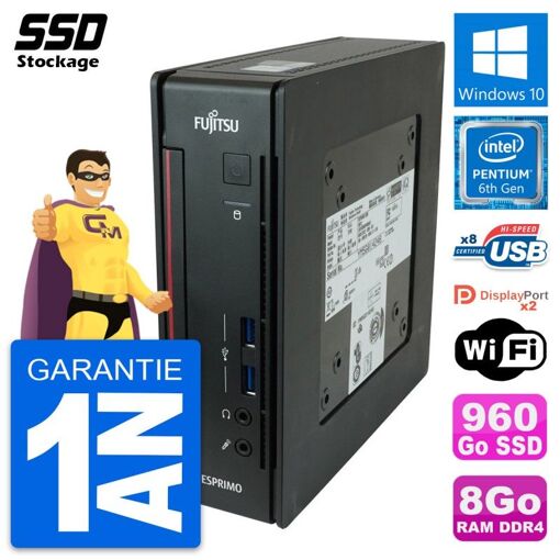 Computadora de escritorio mini Fujitsu Esprimo Q956