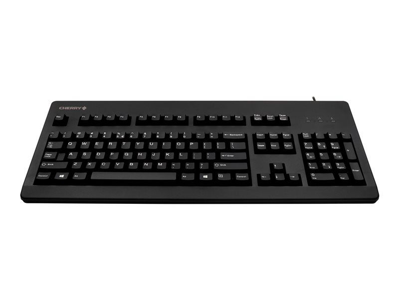 Cherry G80-3000 Keyboard, PS/2, USB, US, Black