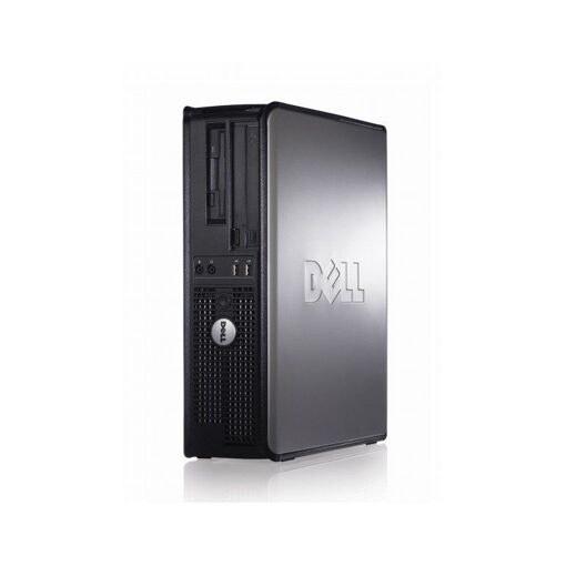 Computadora de escritorio Dell Optiplex 755 - Procesador Intel Core 2 Duo E6550/2.33 GHz, 2 GB de RAM, disco duro de 80 GB, lector de DVD, Ethernet Gigabit, Windows 7 Hogar