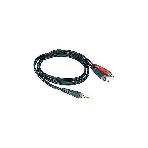 Câble Klotz 3,5 mm vers RCA mâle, 3 m