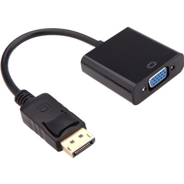 POPSPO DisplayPort to VGA Converter - 1080p