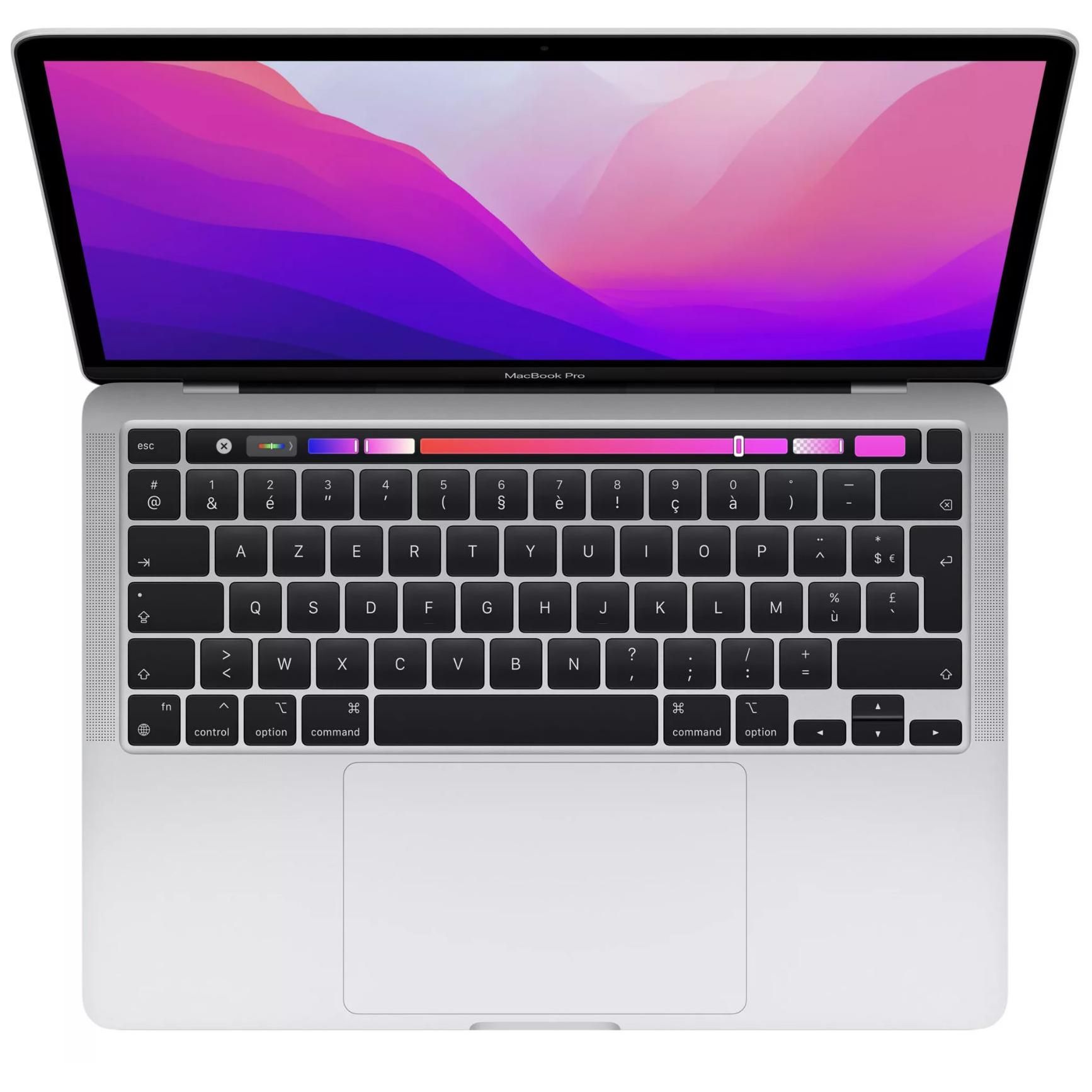 Apple MacBook Pro - 13-inch, M2, 8GB RAM, 256GB SSD, Mid-2022, Silver AZERTY