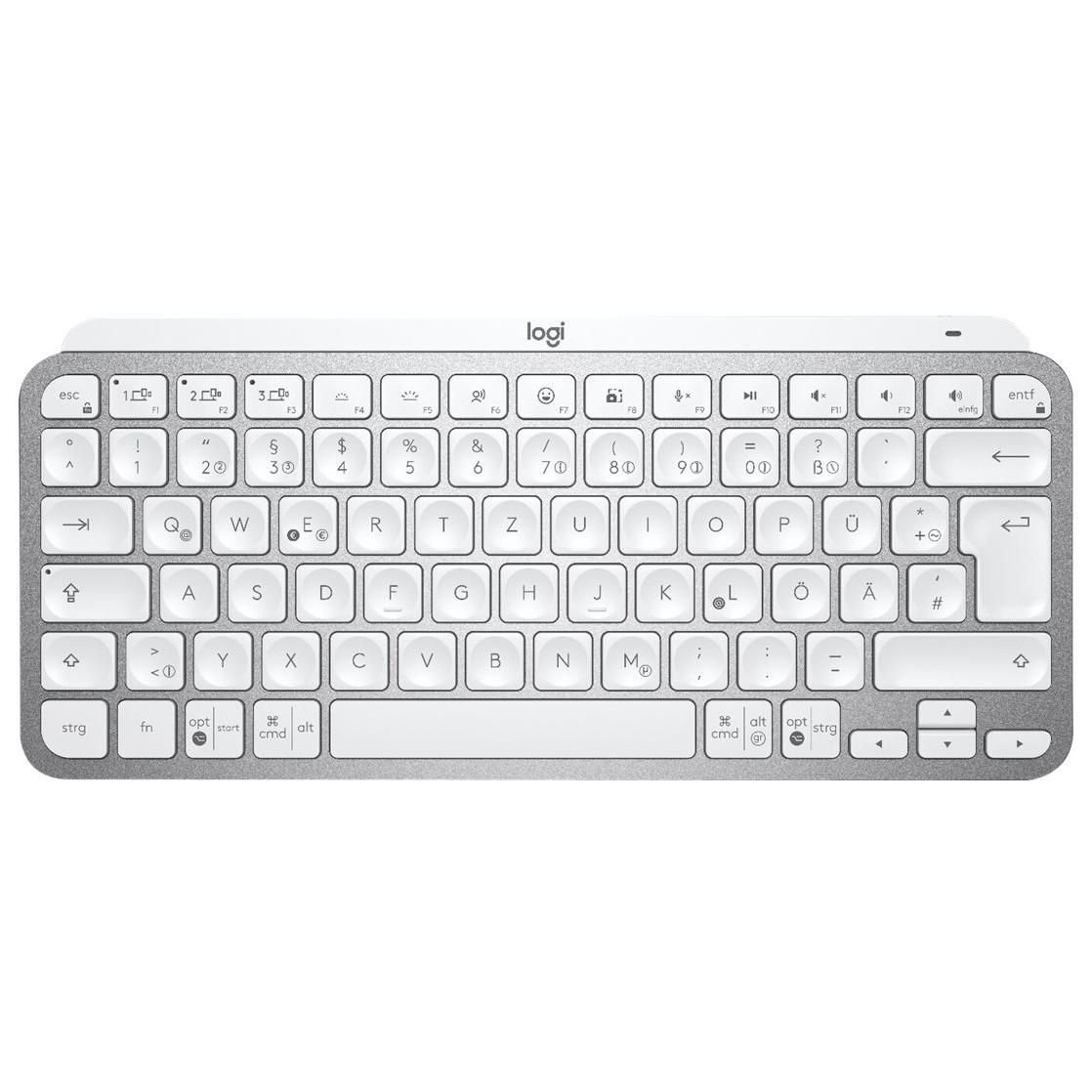 Teclado inalámbrico Logitech MX Keys Mini - QWERTY Español - Gris claro