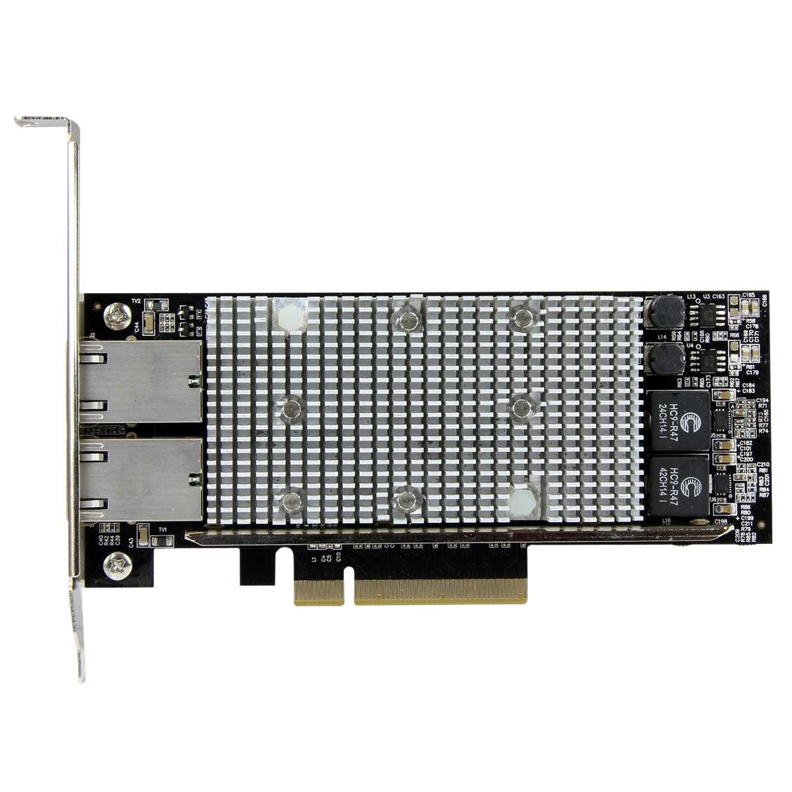 Tarjeta de red StarTech de 2 puertos 10GBase-T con chipset Intel X540